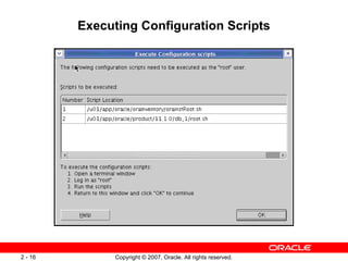 Executing Configuration Scripts 