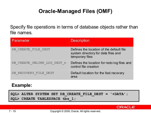 Alter System Db Recovery File Dest Size
