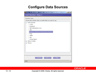 Configure Data Sources 