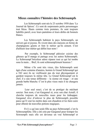 Les Schtroumpfs Francophones
