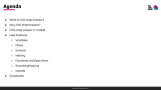 Less css framework | PPTX