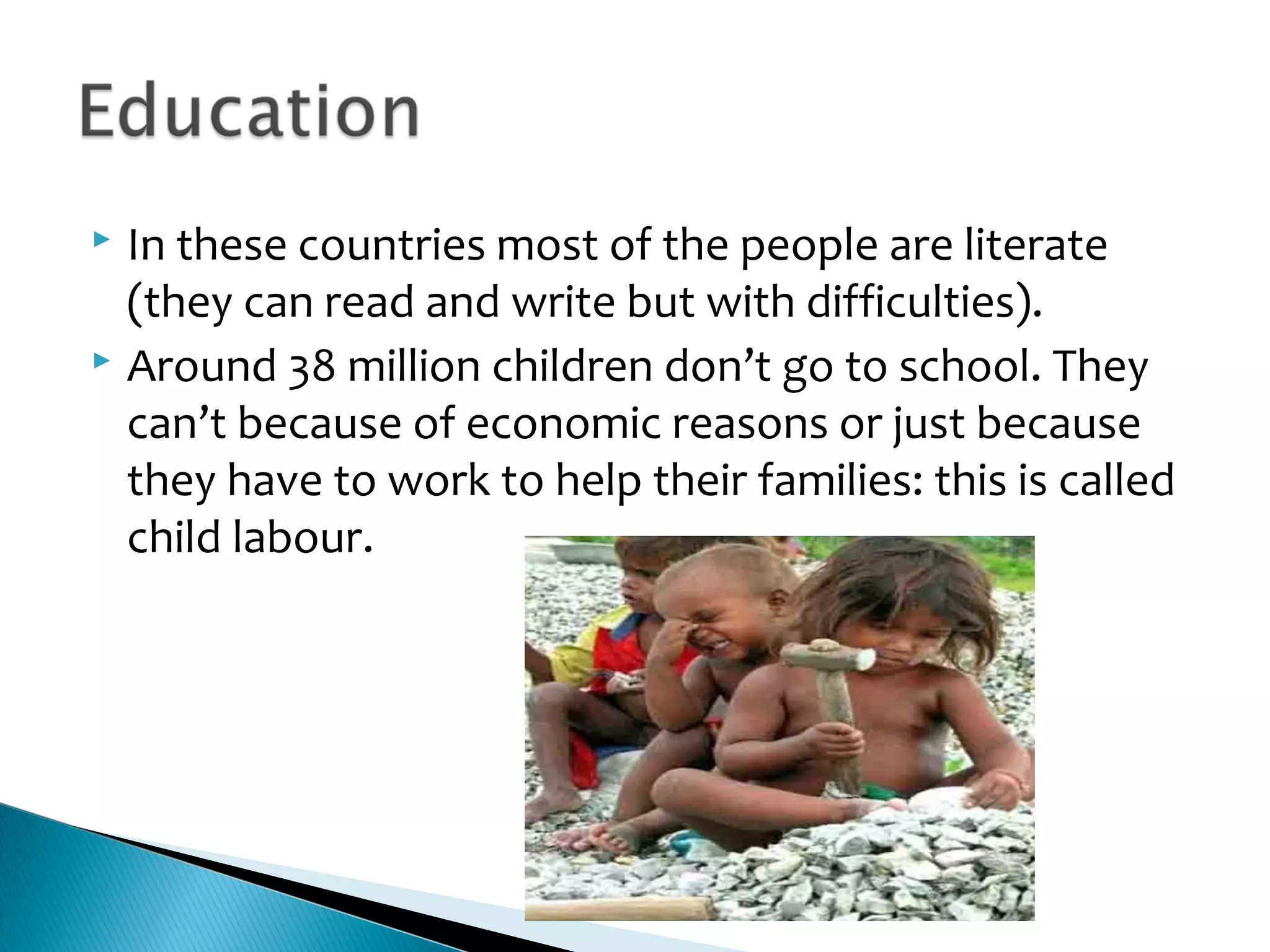 7 Main Characteristics Of Less Developed Countries – FSQRD