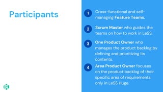 Less Feature Teams The Large Scale Scrum Framework (LeSS) in a glance | PDF