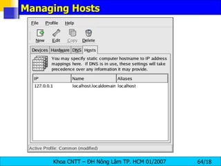 Managing Hosts  