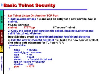 Lession2 Xinetd | PPT