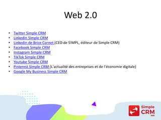 Les sites de Simple CRM.pdf