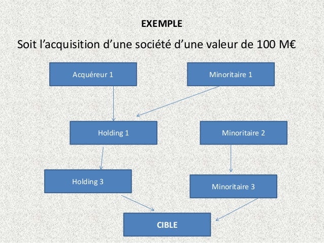 Les sociétés holding