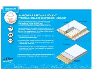 Les solutions constructives béton pour les planchers