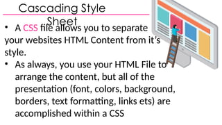 CSS- Cascading Style sheet Presentation-------- | PPTX