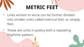 TYPES & STRUCTURAL ELEMENTS OF POETRY, AND NOUN PHRASES | PPTX