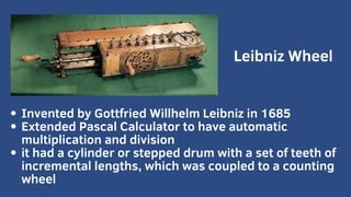 Lebinize Wheel lesson-1brief history of computer for shs | PDF