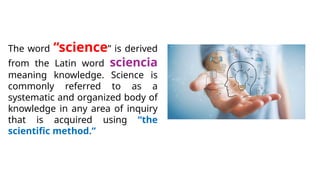 How To Spell Science Lesson Lesson-1.teaching science in elementary grade | PPTX