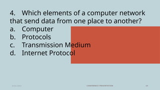Lesson-1-Basic-Components of Computer-Network. | PPTX