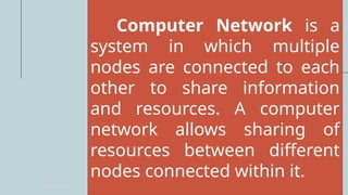 Lesson-1-Basic-Components of Computer-Network. | PPTX