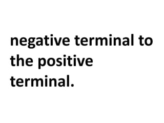 Negative Terminal Sign Lesson 1-electron-theory | PPTX