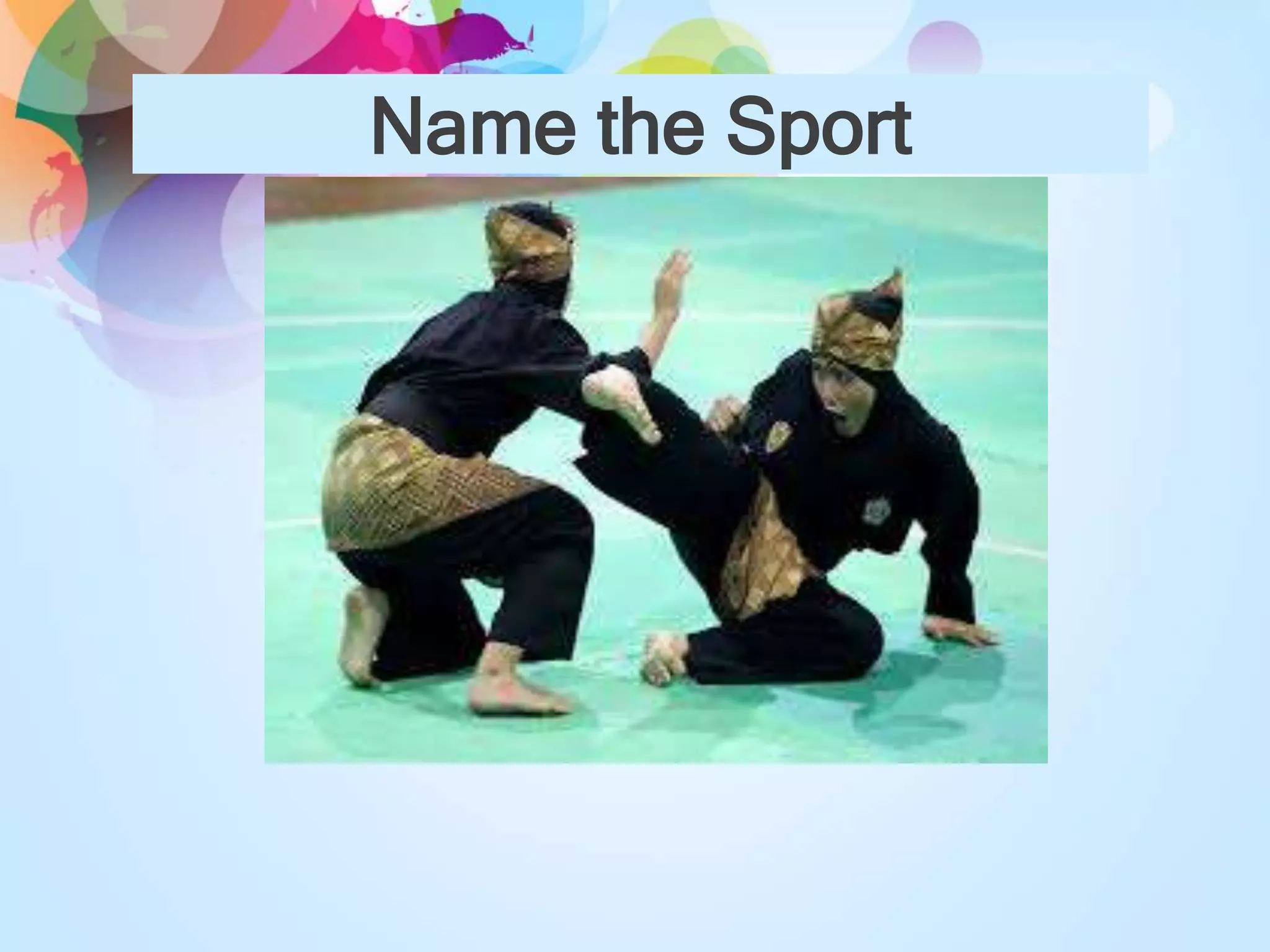 Name the Sport
 