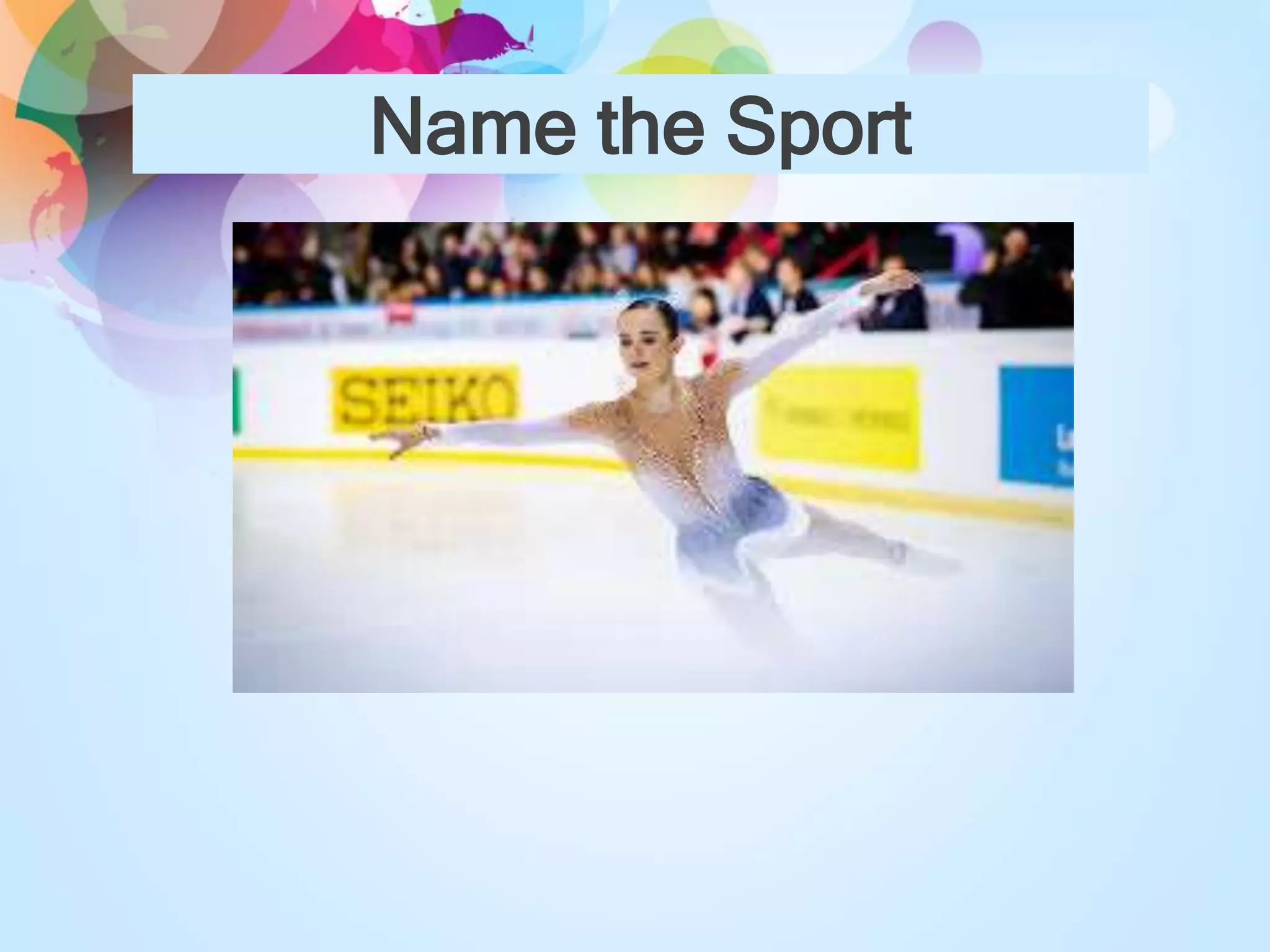 Name the Sport
 