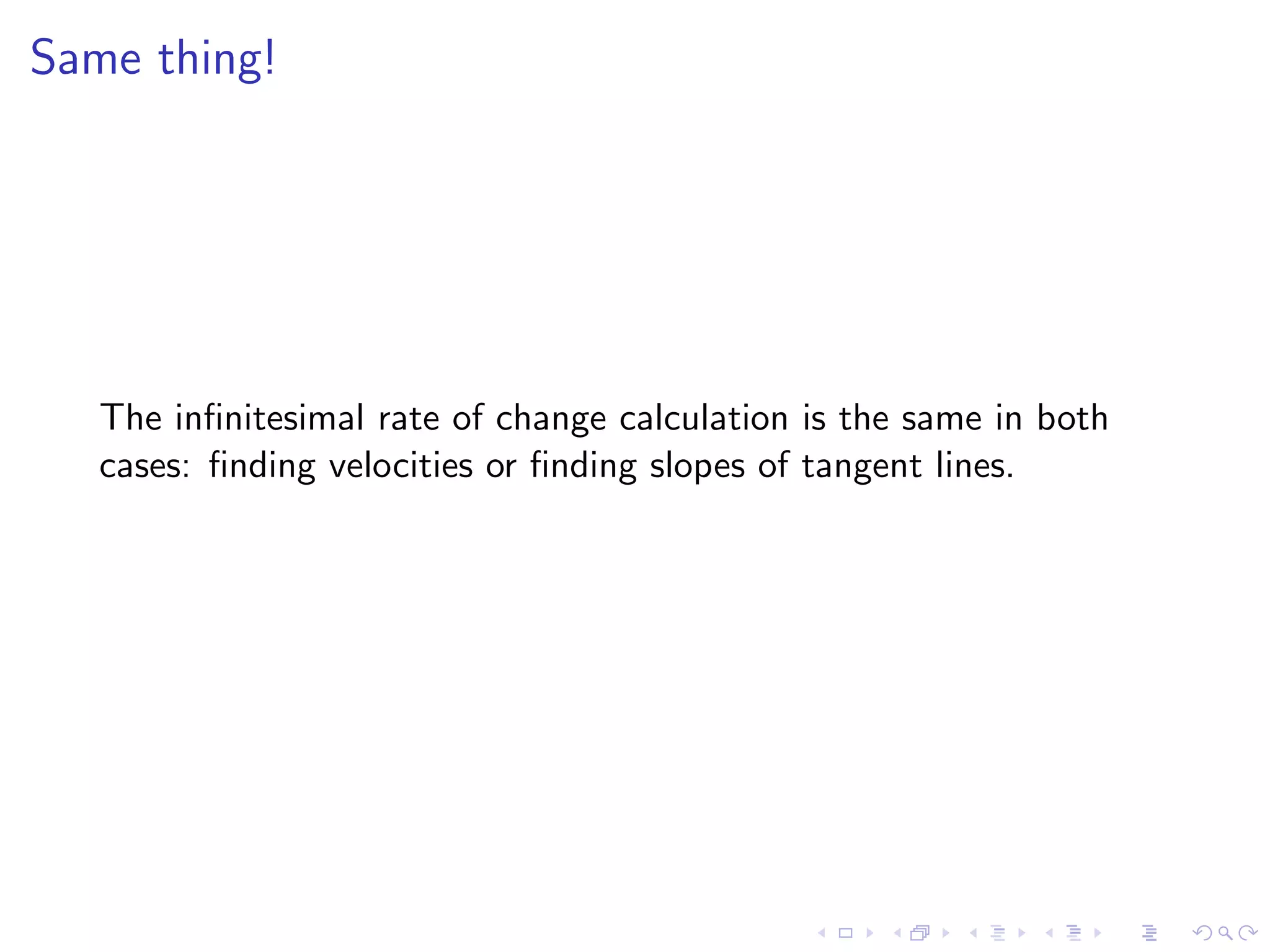 Lesson 1: The Tangent and Velocity Problems
