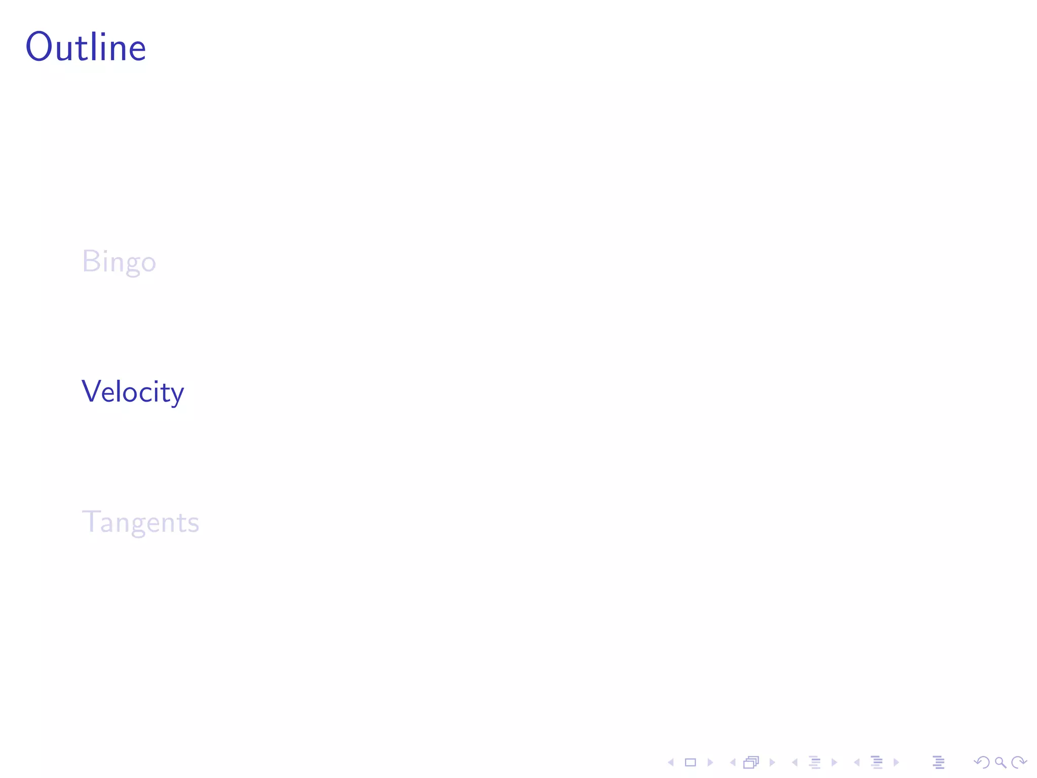 Lesson 1: The Tangent and Velocity Problems