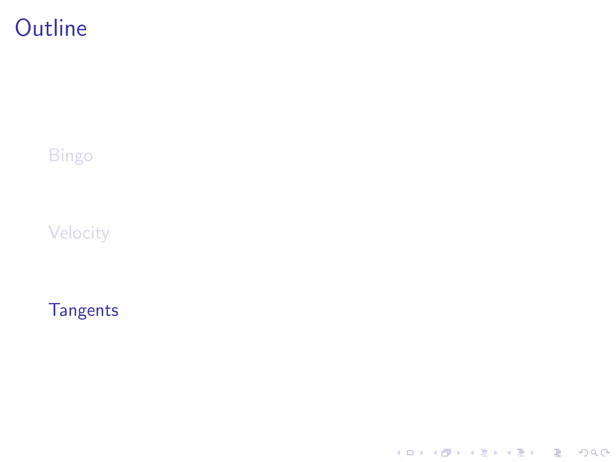 Lesson 1: The Tangent and Velocity Problems