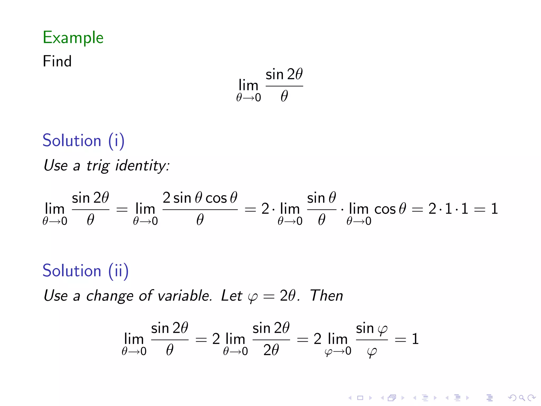 Lesson 10: Derivatives of Trigonometric Functions