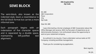 writing communication workplace materials | PPTX