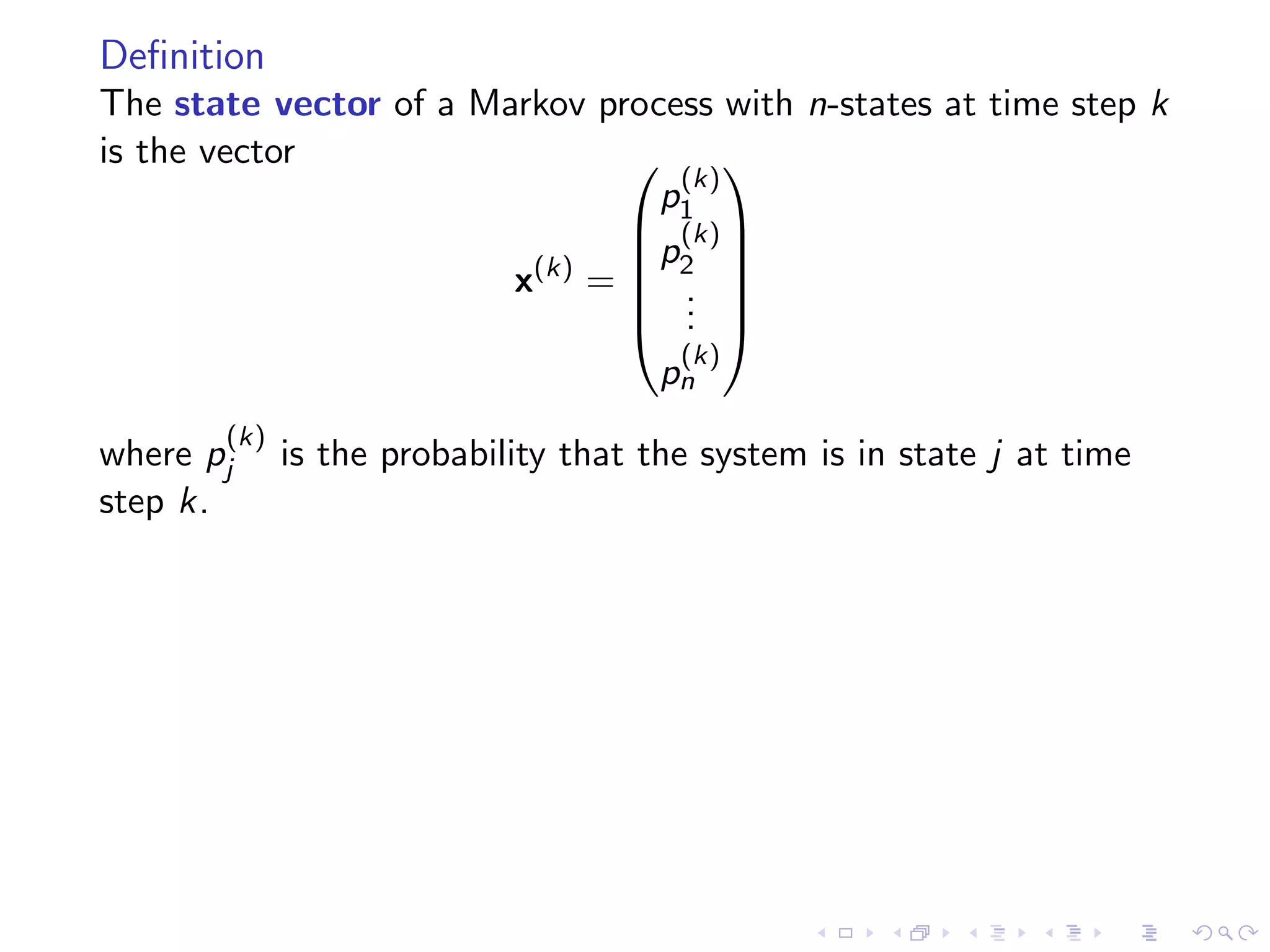 Lesson 11: Markov Chains