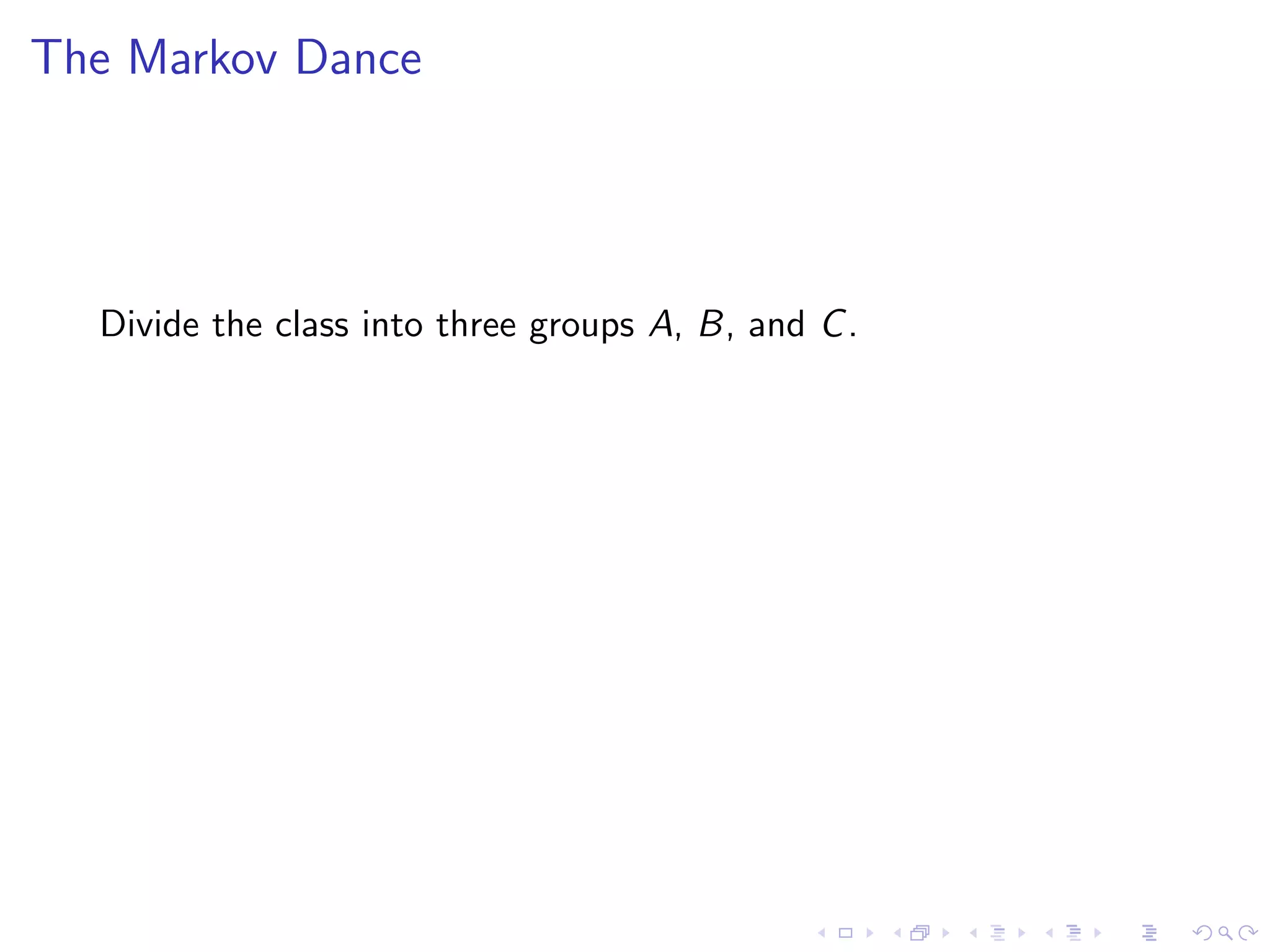 Lesson 11: Markov Chains