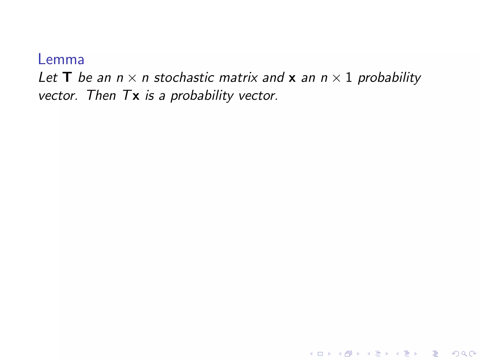 Lesson 11: Markov Chains