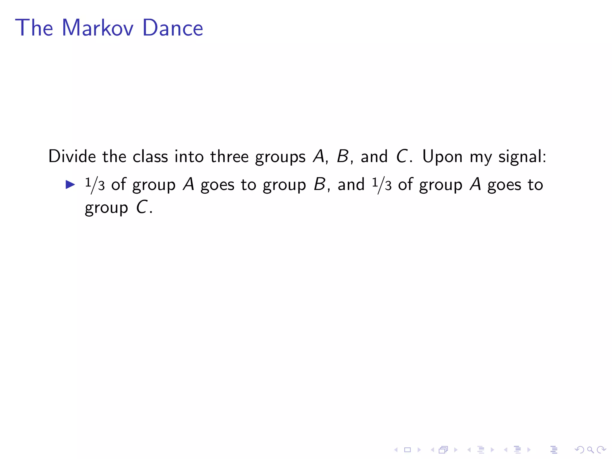 Lesson 11: Markov Chains
