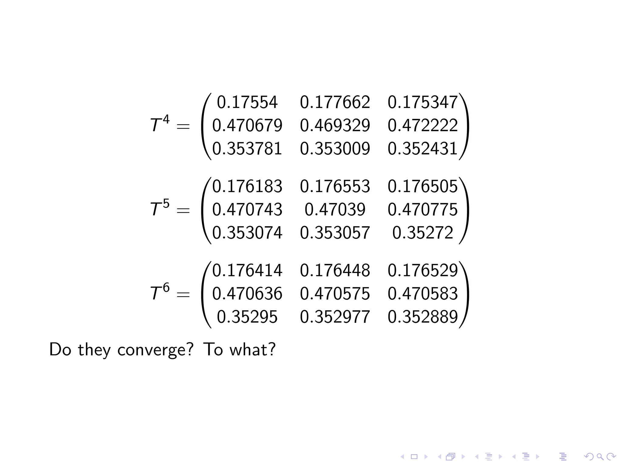 Lesson 11: Markov Chains