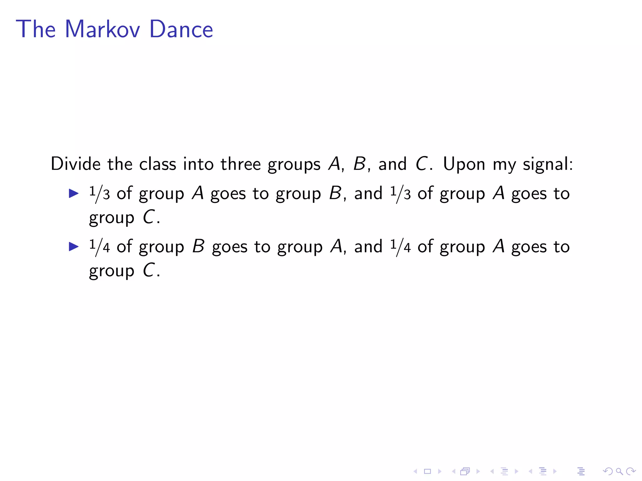 Lesson 11: Markov Chains