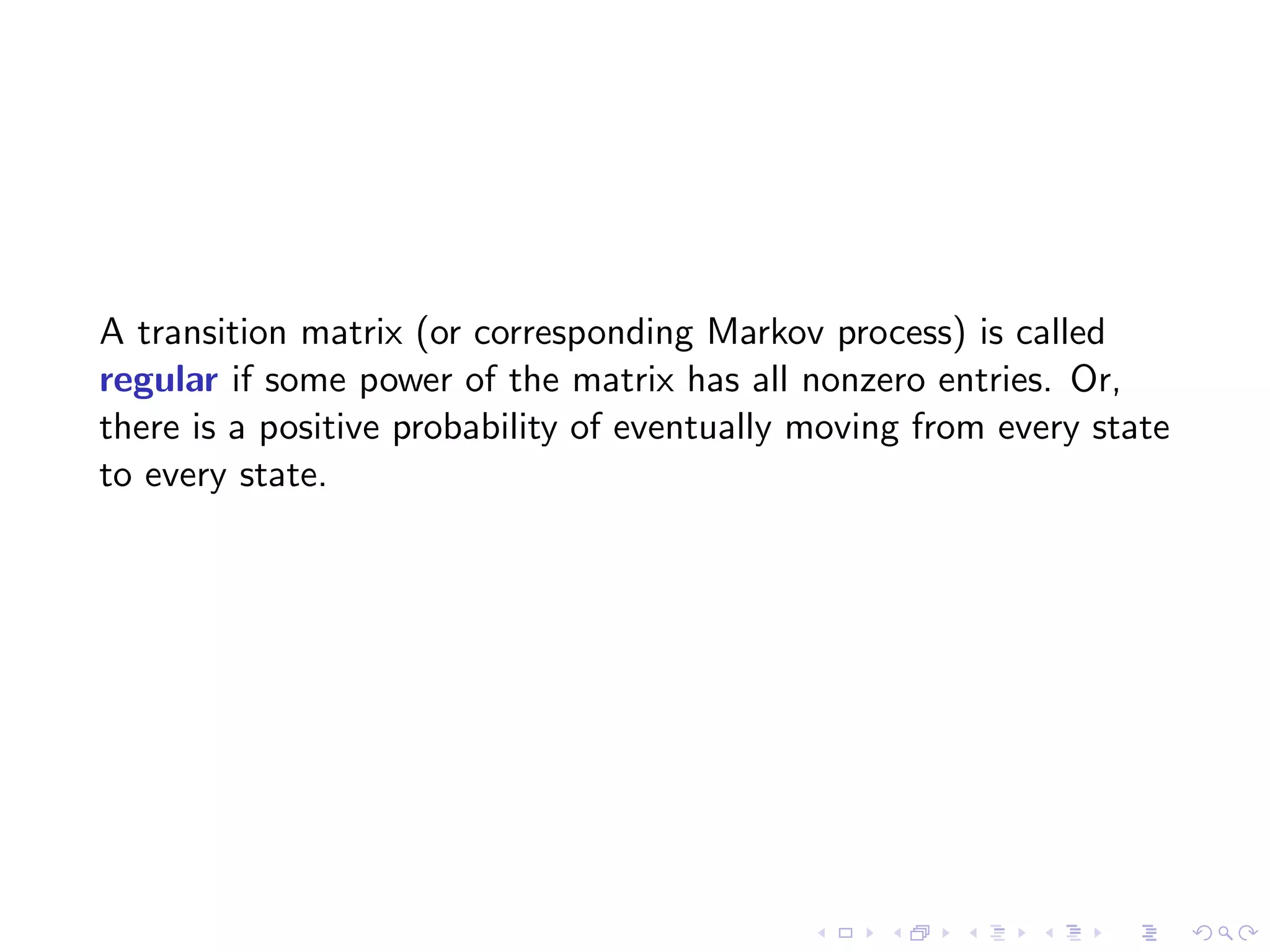 Lesson 11: Markov Chains