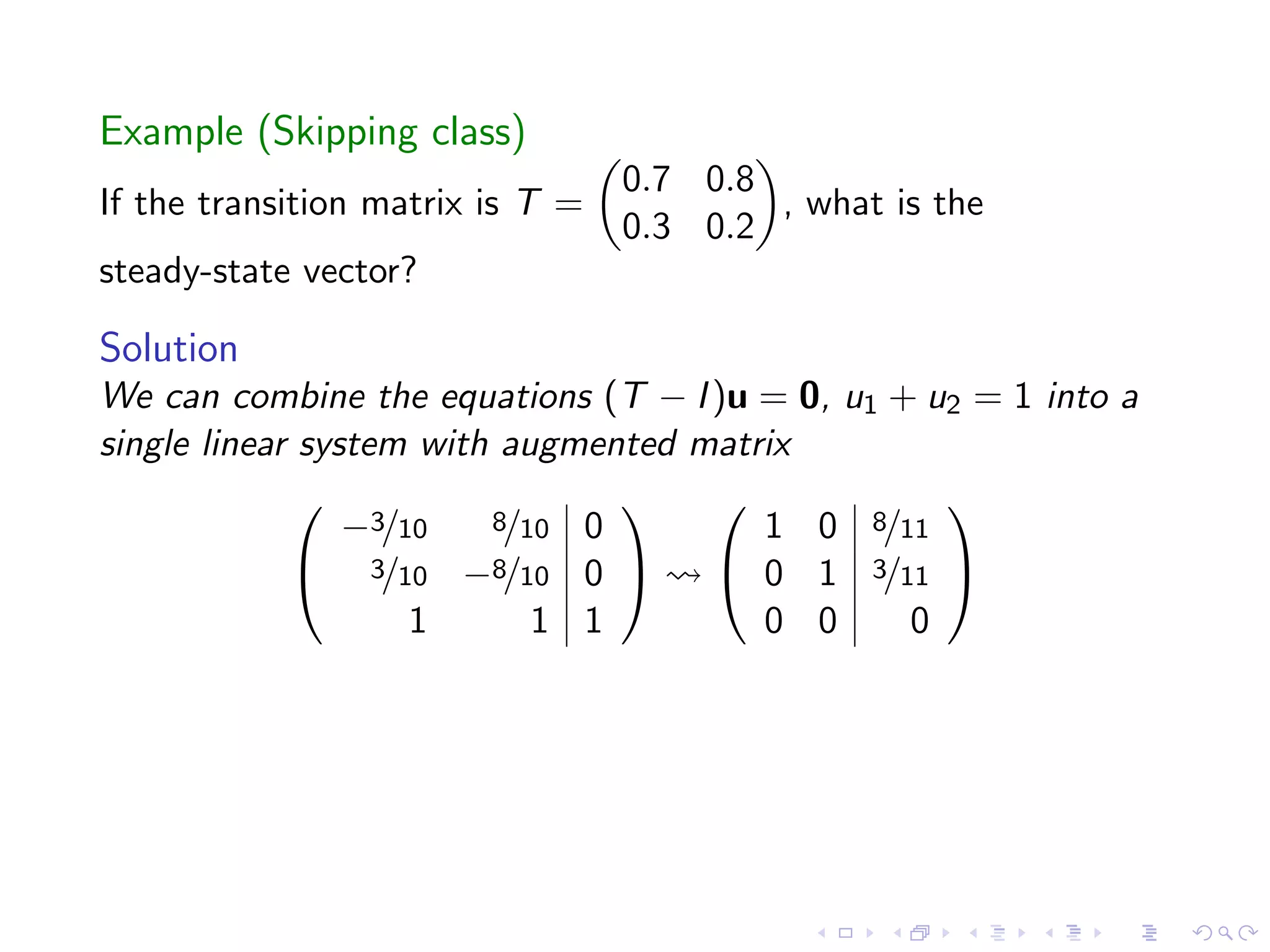 Lesson 11: Markov Chains
