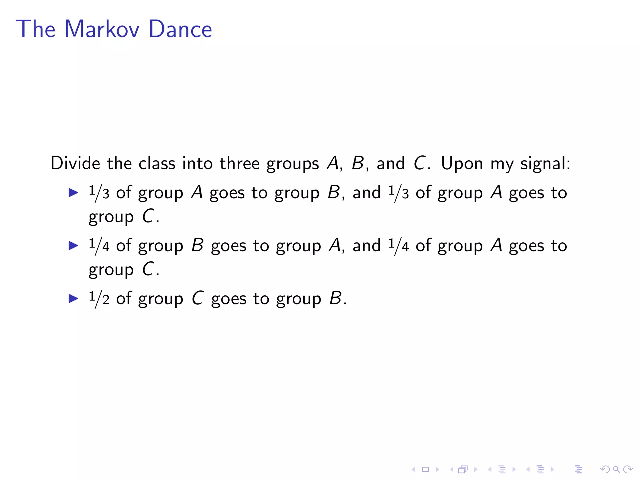 Lesson 11: Markov Chains