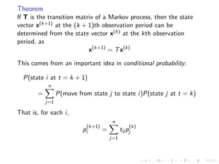 Lesson 11: Markov Chains