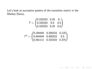 Lesson 11: Markov Chains