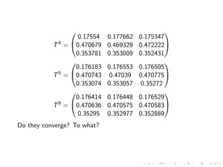 Lesson 11: Markov Chains
