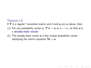 Lesson 11: Markov Chains
