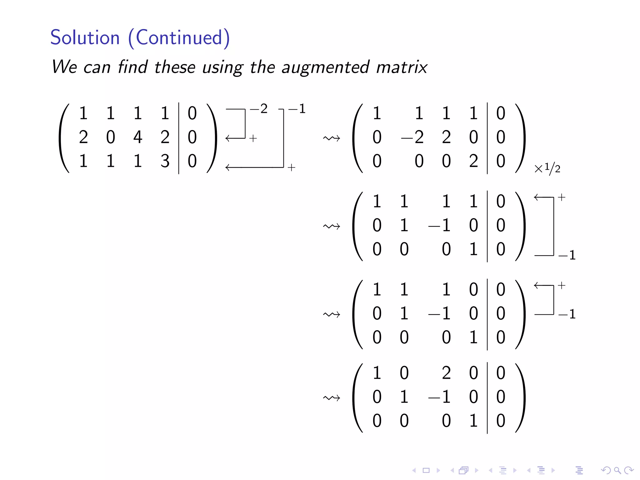 Lesson 12: Linear Independence