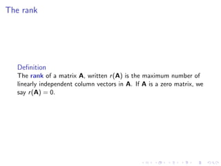 Lesson 13: Rank and Solutions to Systems of Linear Equations | PDF