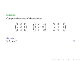 Lesson 13: Rank and Solutions to Systems of Linear Equations | PDF