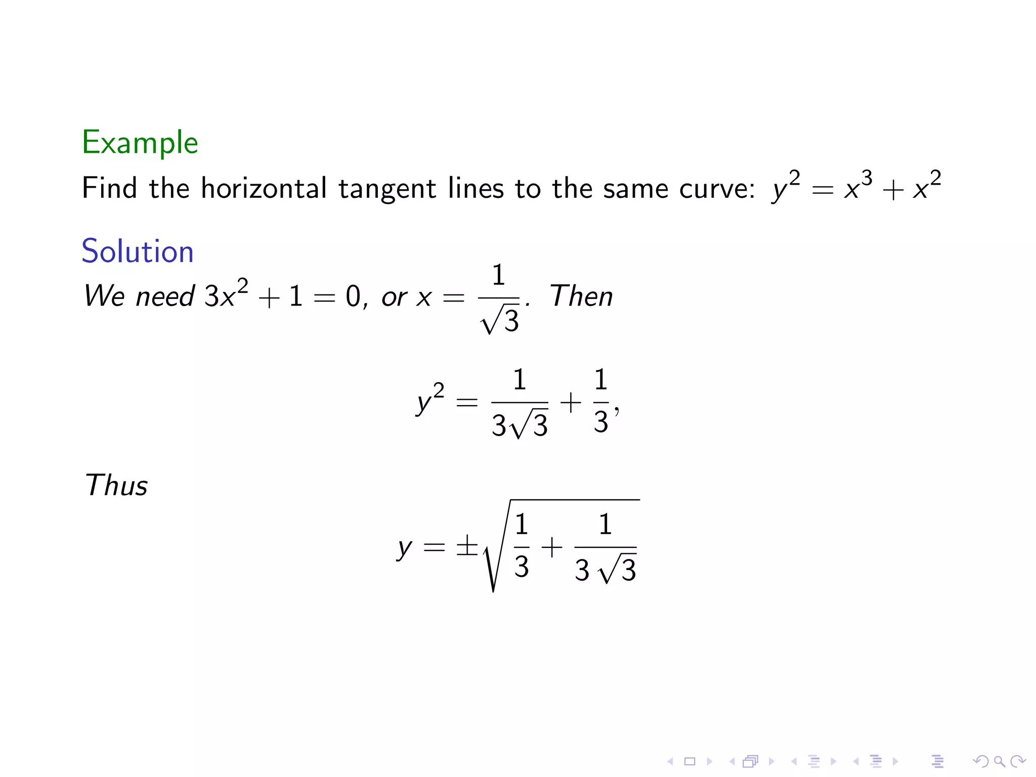 Lesson 16: Implicit Differentiation