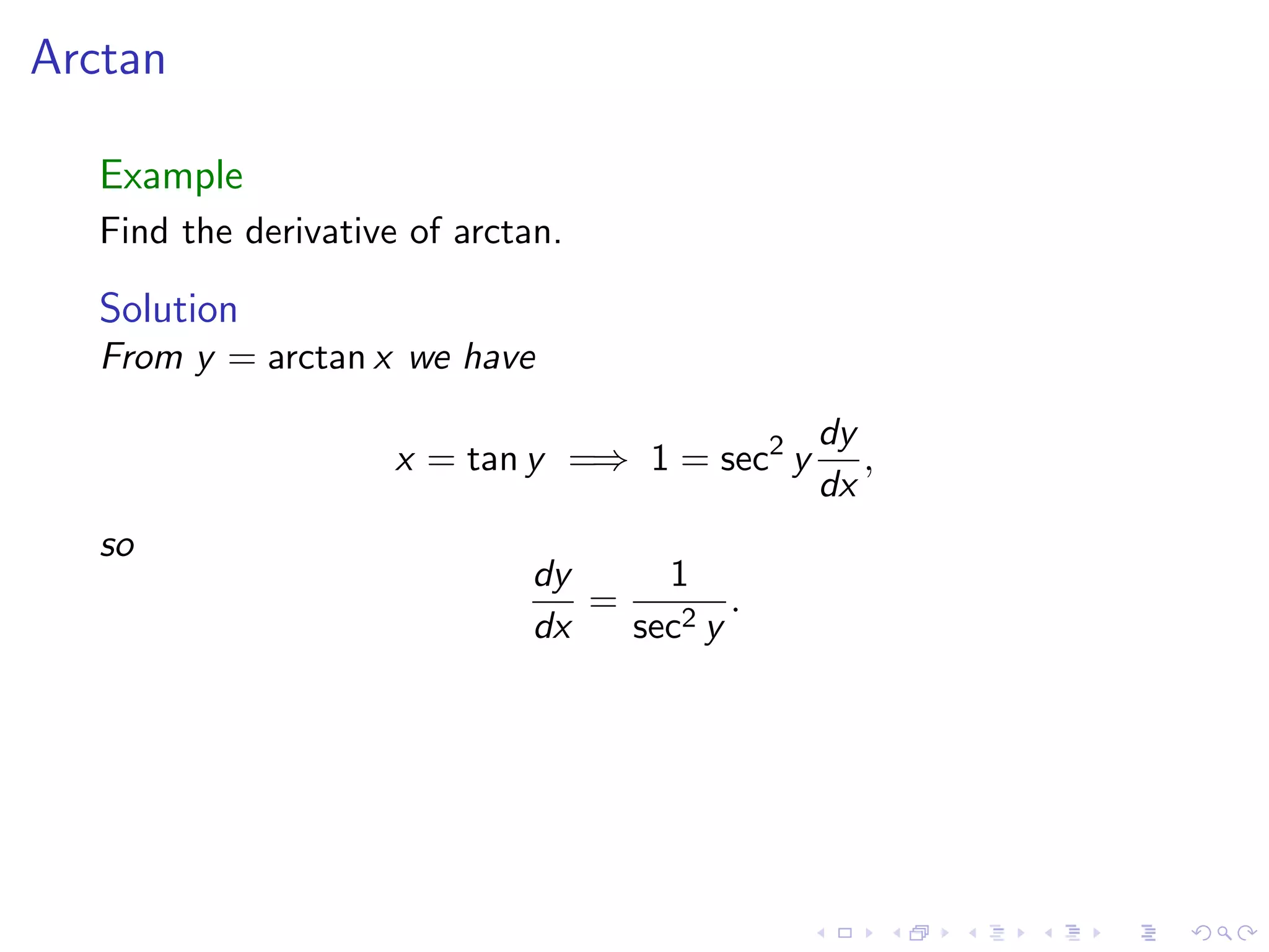 Lesson 16: Implicit Differentiation