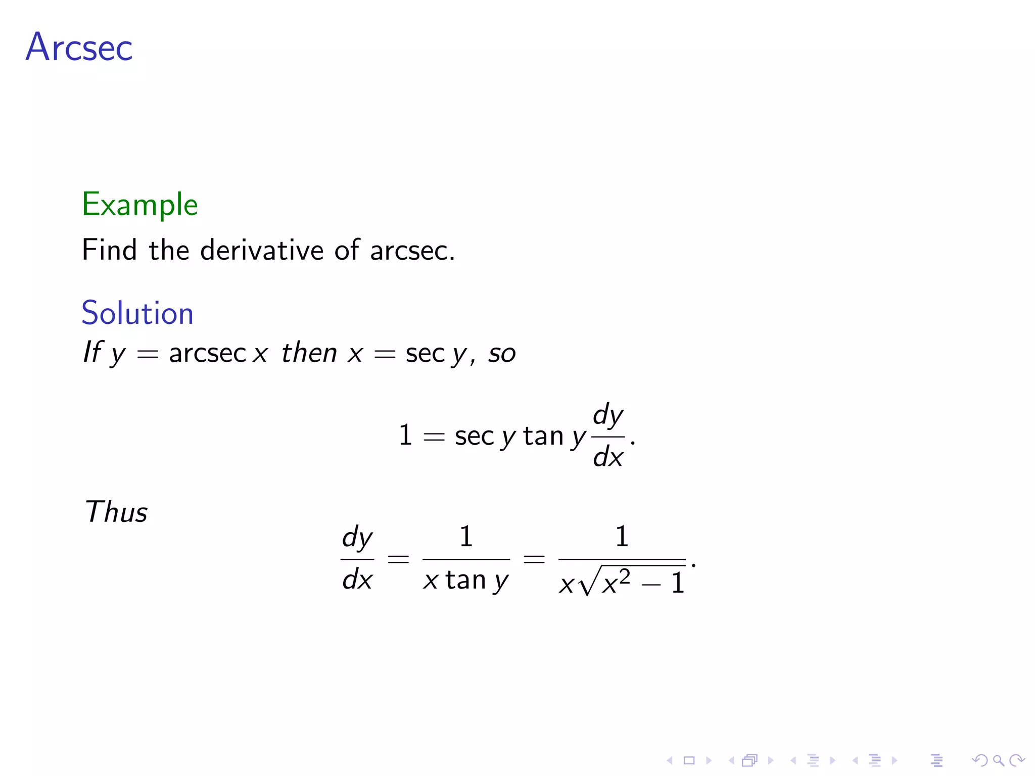 Lesson 16: Implicit Differentiation
