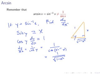 Lesson 16: Implicit Differentiation