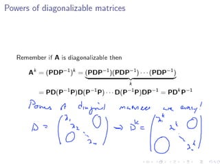 Lesson 16 The Spectral Theorem and Applications | PDF