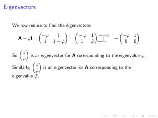 Lesson 16 The Spectral Theorem and Applications | PDF