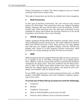 Lesson 17 fundamental of internet (88 kb) | PDF | Internet for ...