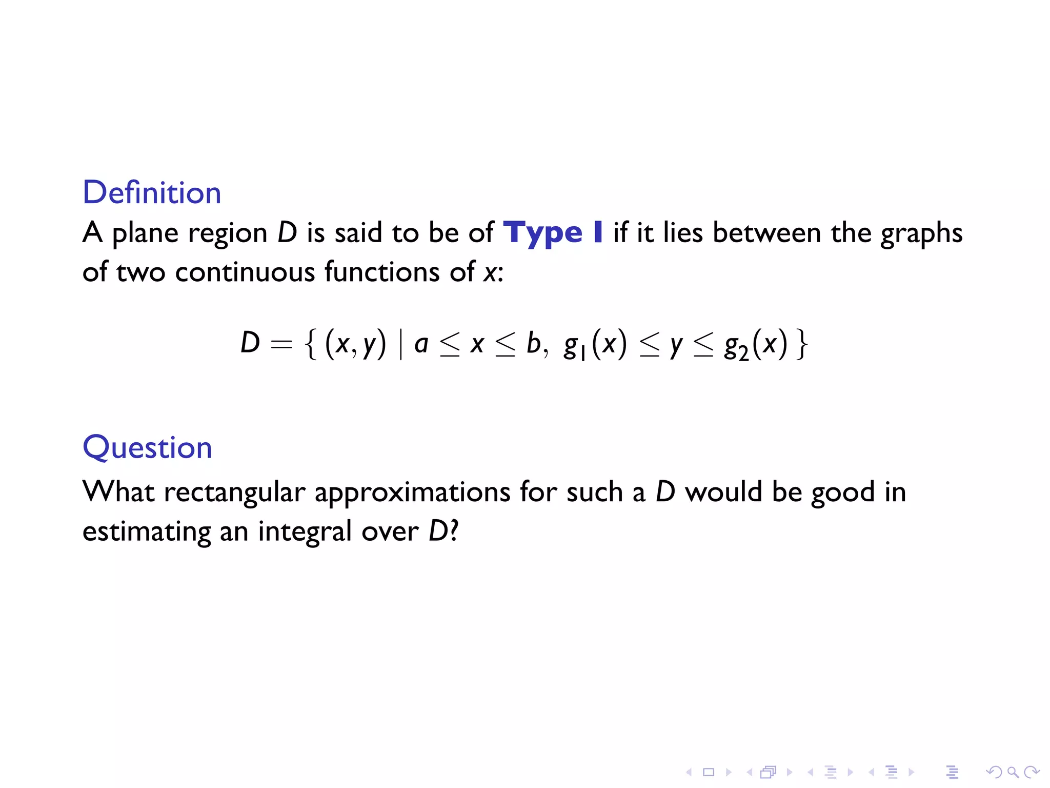 Lesson 19: Double Integrals over General Regions